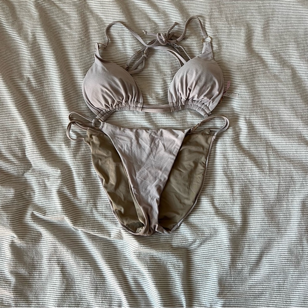 Ardene Light Beige Bikini Set